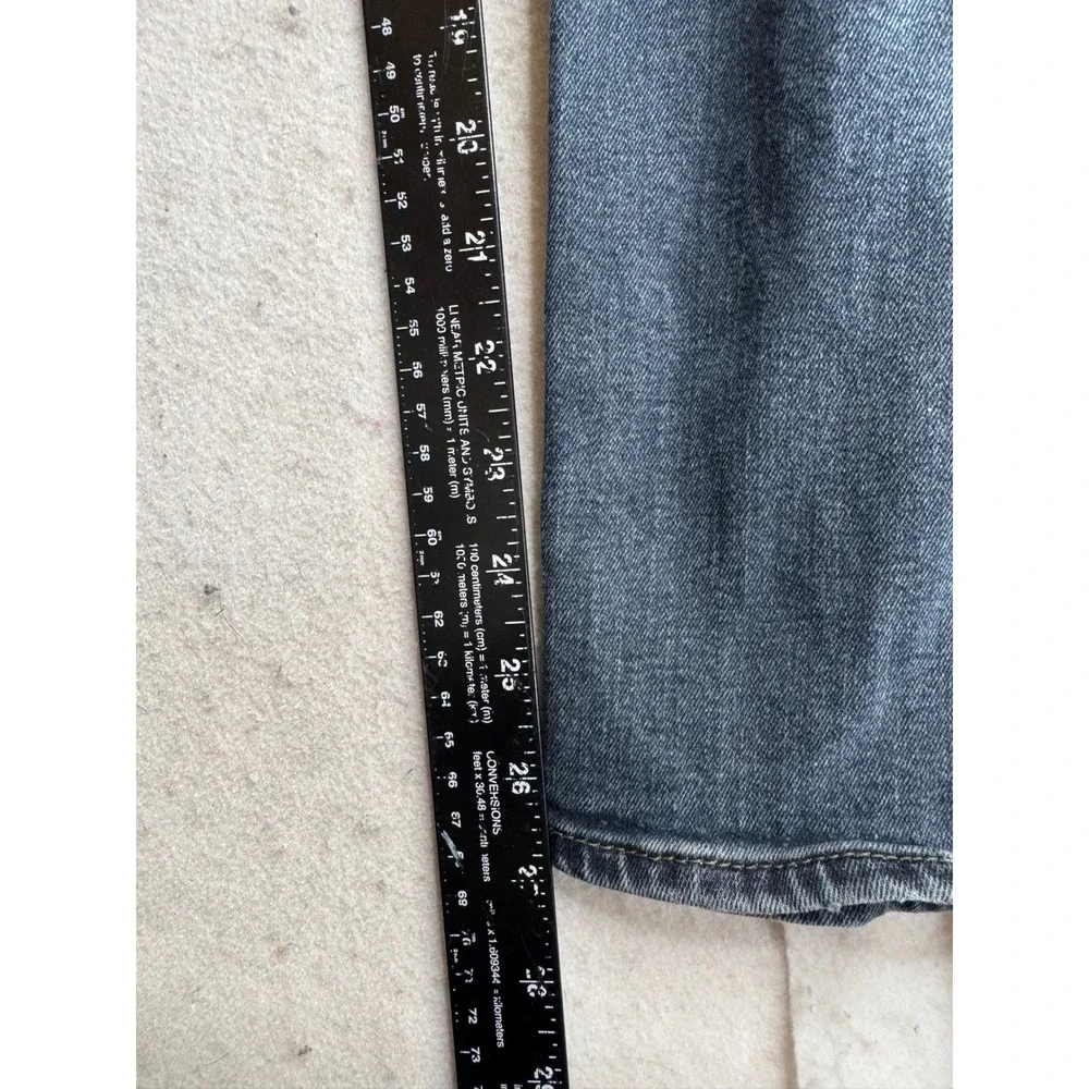 Lee Extreme Motion MVP Jeans Mens 44x29 Straight Fit Tapered Leg Dark Wash Blue